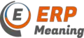 ERP Meaning Logo