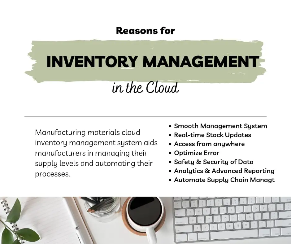 Cloud Inventory Manufacturing Materials