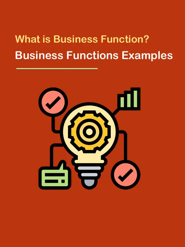 What is Business Function? Business Functions Examples