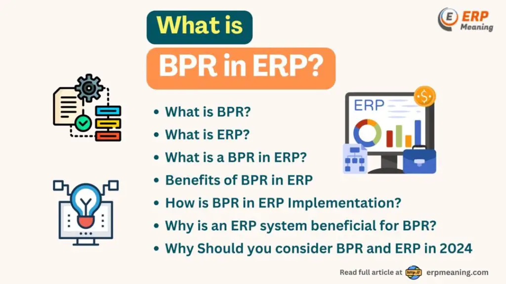 BPR in ERP